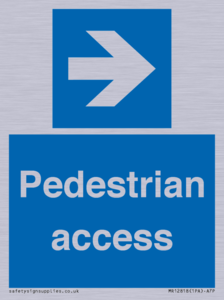 Pedestrian access